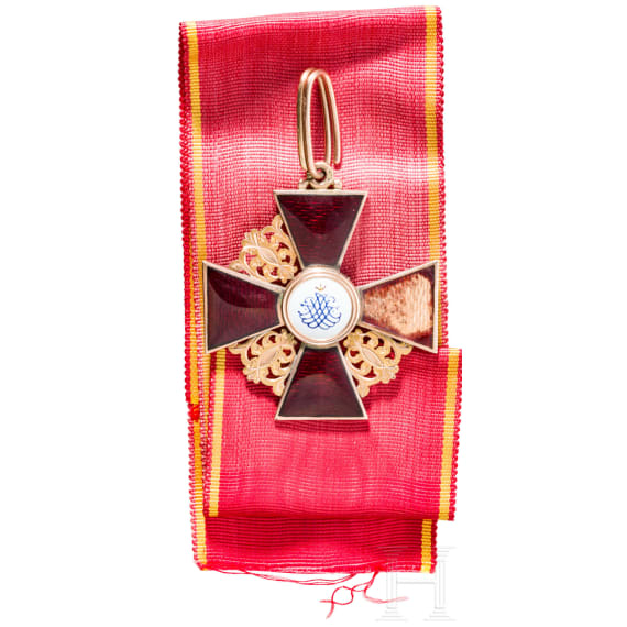 Orden der Heiligen Anna, Kreuz 2. Klasse