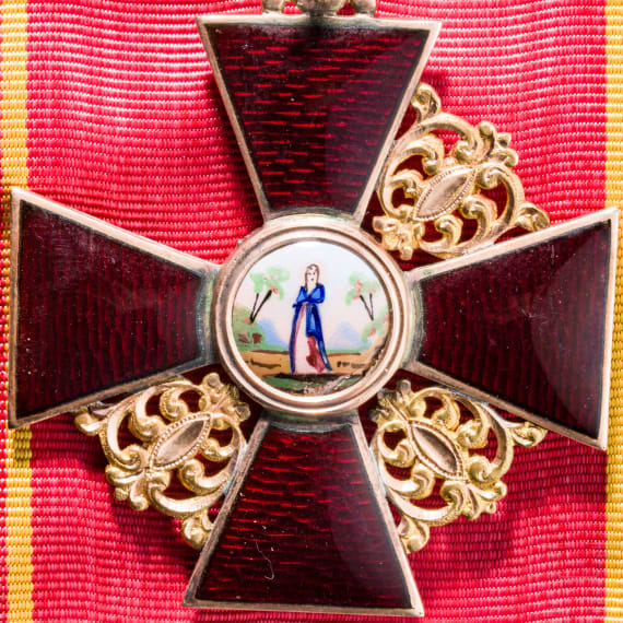 Orden der Heiligen Anna, Kreuz 2. Klasse