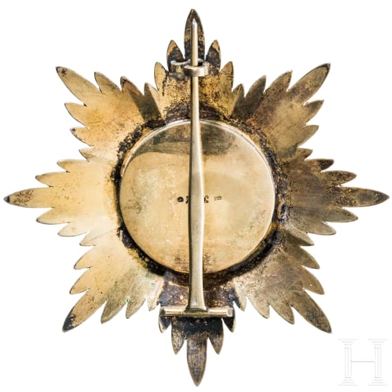 An Order of St. Anne, breast star 1st class