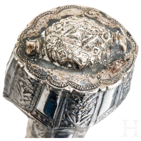 A silver-mounted kandjar, Turkey, 19th century
