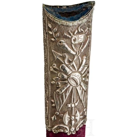 An Ottoman spearhead dagger, circa 1800
