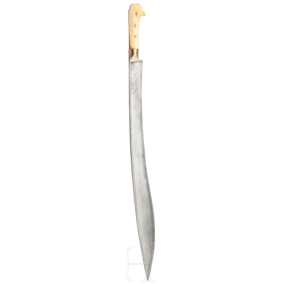 A small ottoman Yatagan ca. 1780