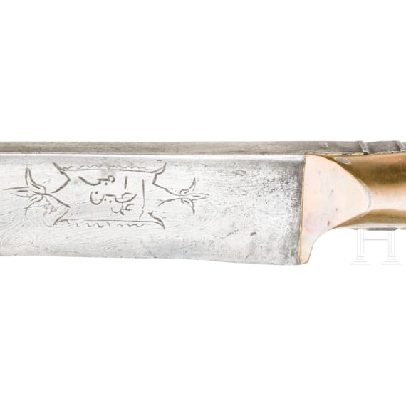 A small ottoman Yatagan ca. 1780