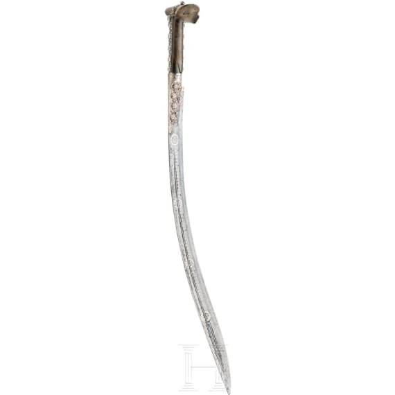 An ottoman yatagan, dated 1799