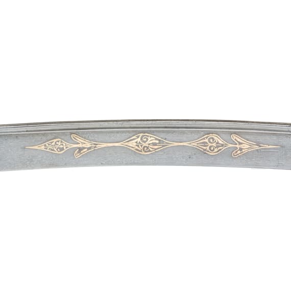 An Ottoman yatagan with wootz blade, late 18th century
