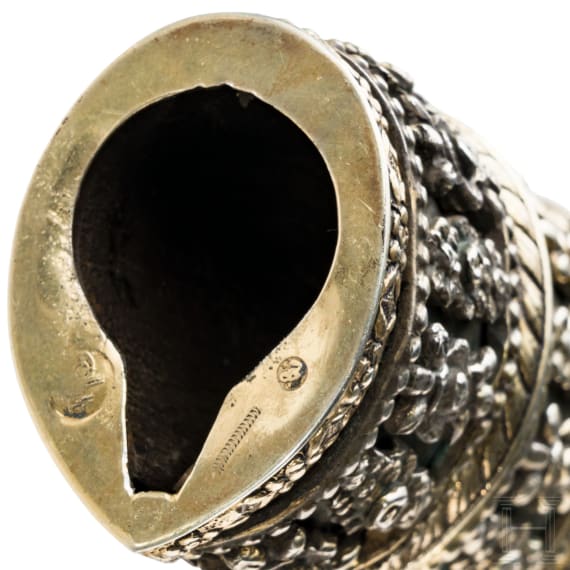 An Ottoman yatagan with wootz blade, late 18th century
