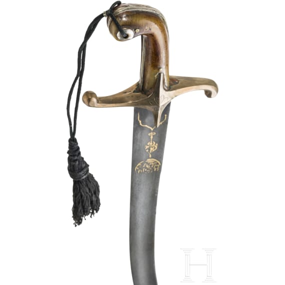 Kilij mit Wooz-Klinge, osmanisch, um 1830