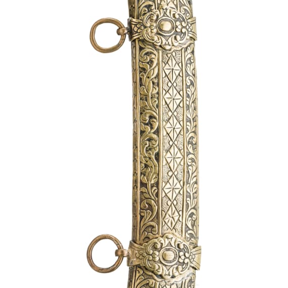 Shamshir Wooz-Klinge, osmanisch, um 1830