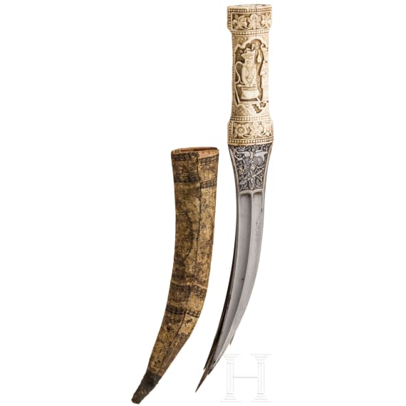 A Persian khanjar for parrying, 19th century