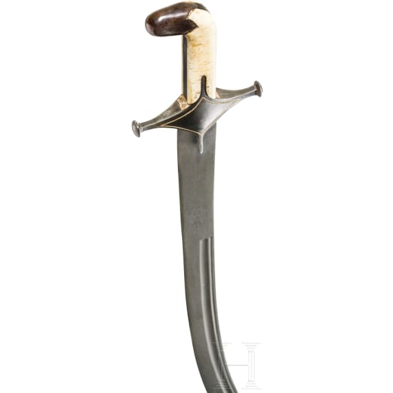 A Shamshir with wooz blade, circa 1800