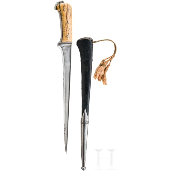 An Afghan choora with wooz-blade, 1st half of the 19th century