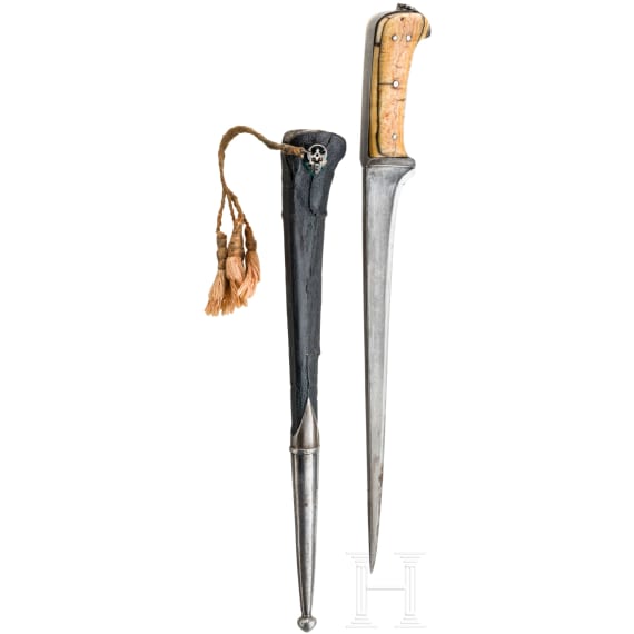 An Afghan choora with wooz-blade, 1st half of the 19th century