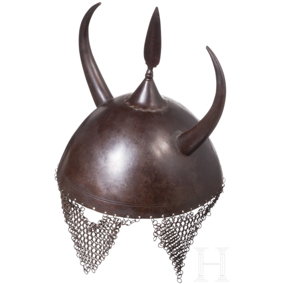 A North Indian kulah khud, 19th century