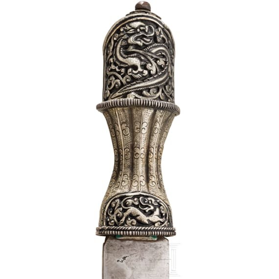 A Tibetan short sword, circa 1900