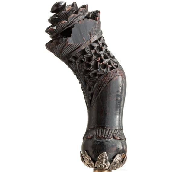 A Malaysian or Sulawesi kris panjang (execution kris), 20th century