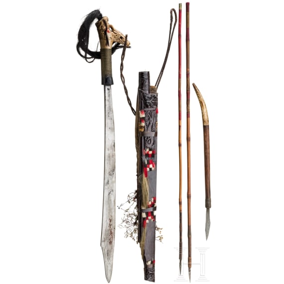 A Borneo Mandau, 1st half of the 20th century