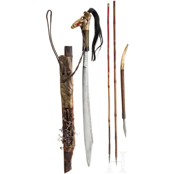 A Borneo Mandau, 1st half of the 20th century