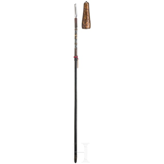A Japanese kago yari, 2nd half of the Edo period