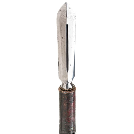 A Japanese kago yari, 2nd half of the Edo period