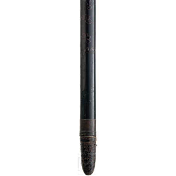 A Japanese kago yari, 2nd half of the Edo period