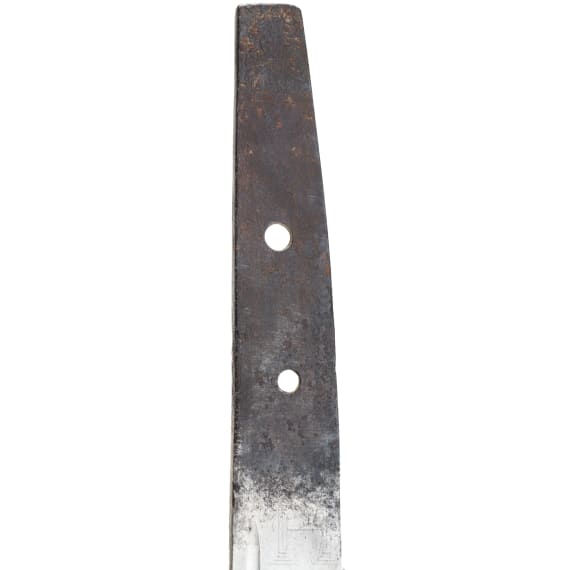 A Japanese wakizashi blade in shirasaya, Muromachi-period