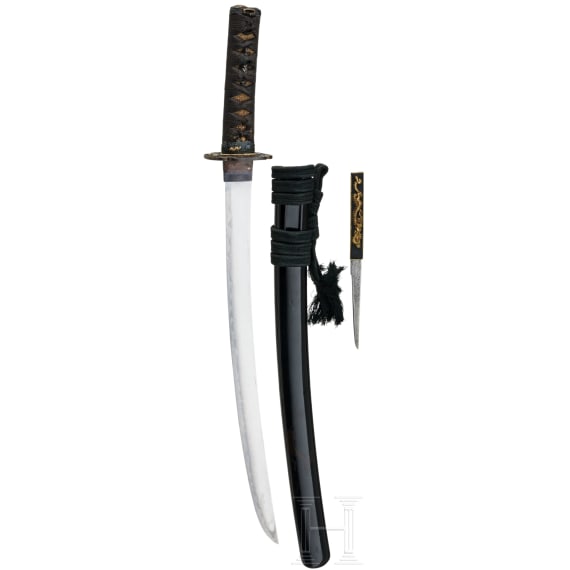 A Japanese wakizashi, early Edo-period