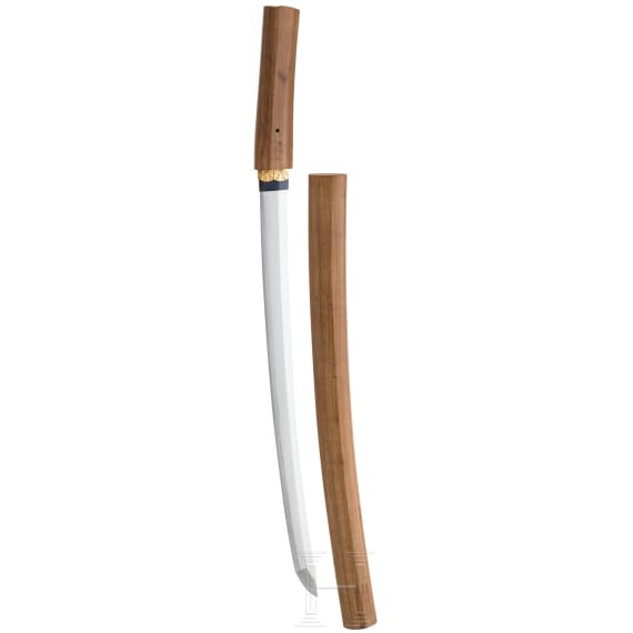 A Wakizashi in Shirasaya, first half of the Edo period