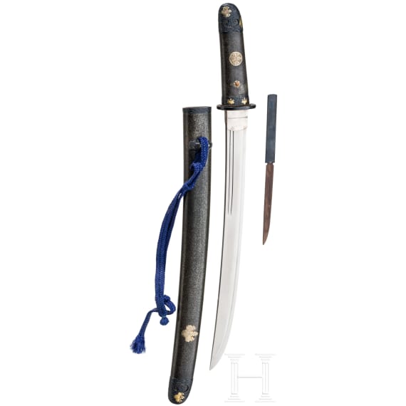 A wakizashi with shakudō mounts, 2nd half of the Edo Period