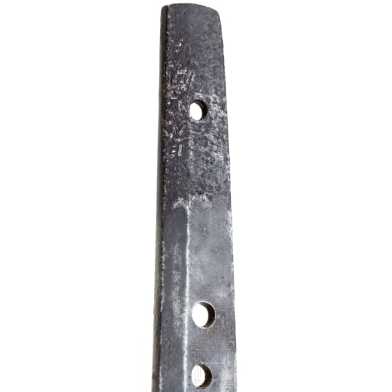 A Japanese wakizashi blade, 2nd half of Edo-period