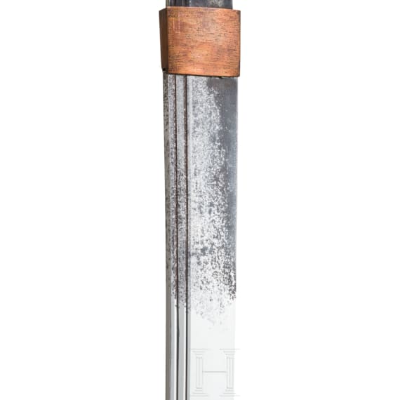 A Tachi blade in shirasaya, signed "Bishu Osafune Morihisa", dated 1392