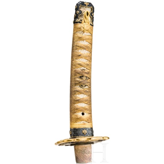 A Japanese tachi with shakudo mounts, 2nd half of the Edo Period