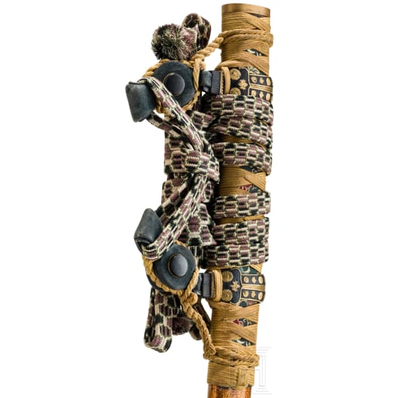 A Japanese tachi with shakudo mounts, 2nd half of the Edo Period