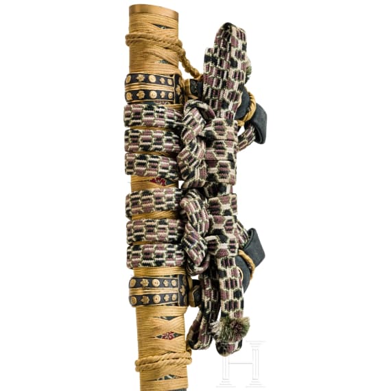 A Japanese tachi with shakudo mounts, 2nd half of the Edo Period