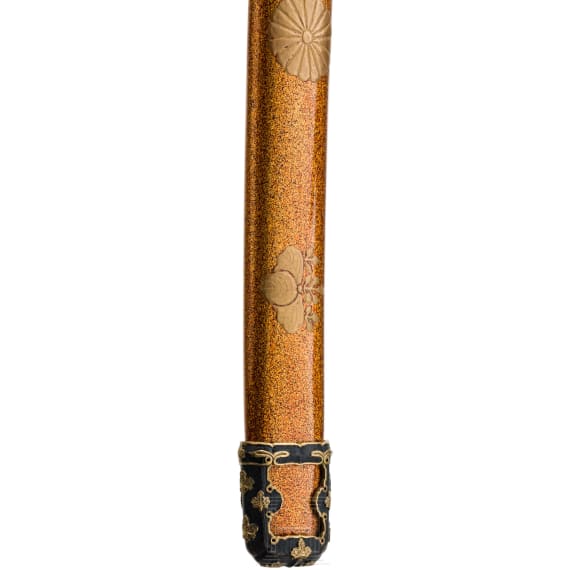 A Japanese tachi with shakudo mounts, 2nd half of the Edo Period