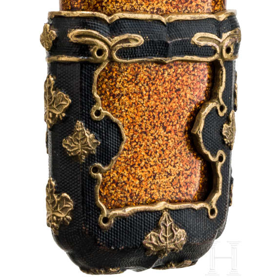 A Japanese tachi with shakudo mounts, 2nd half of the Edo Period