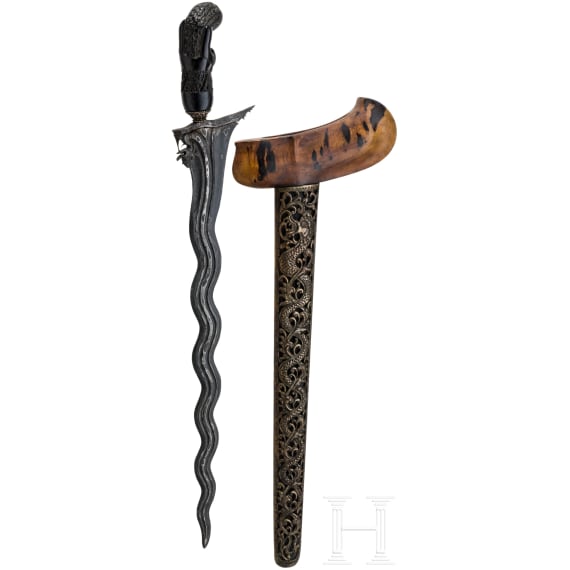 An Indonesian keris naga, Bali, circa 1900