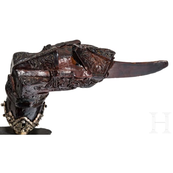 Kingfisher-Kris, Sumatra, Indonesien, um 1900