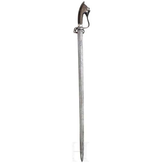A Moroccan Nimcha witch German blade, ca. 1800