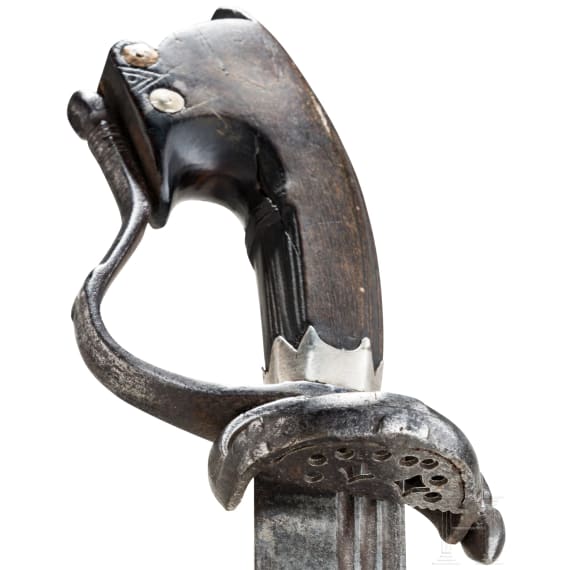 A Moroccan Nimcha witch German blade, ca. 1800