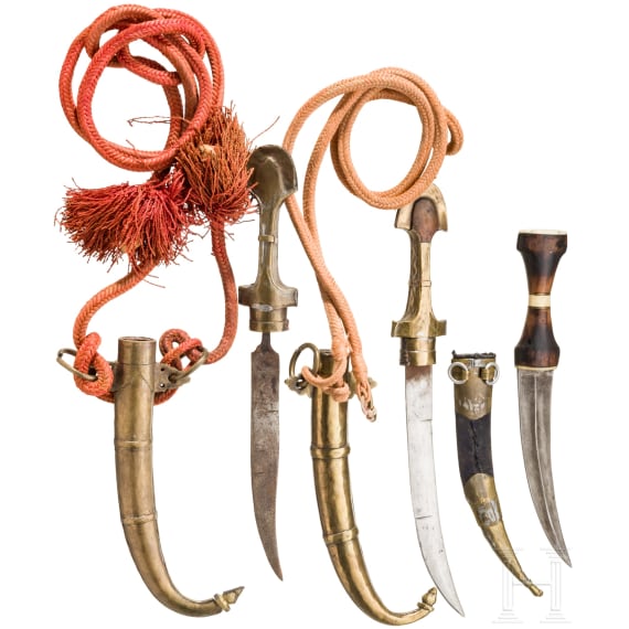 Three North African daggers, 20th century
