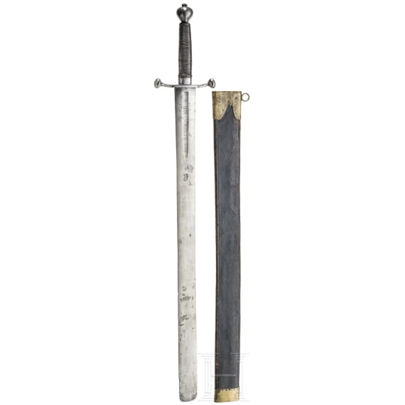 Richtschwert, Peter Munch in Solingen, datiert 1664
