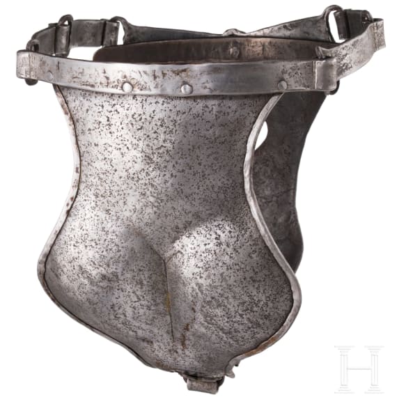 A chastity belt, collector's replica in the style of the 16th/17th century