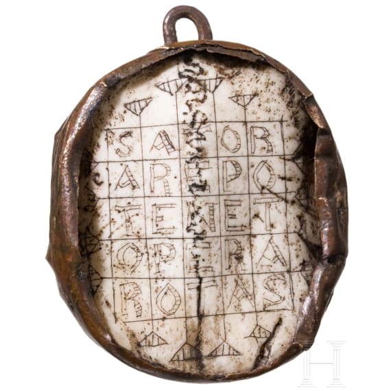 A German amulet pendant, 16th/17th century