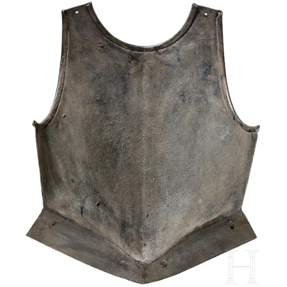 An Italian footsoldier's breastplate, ca. 1600