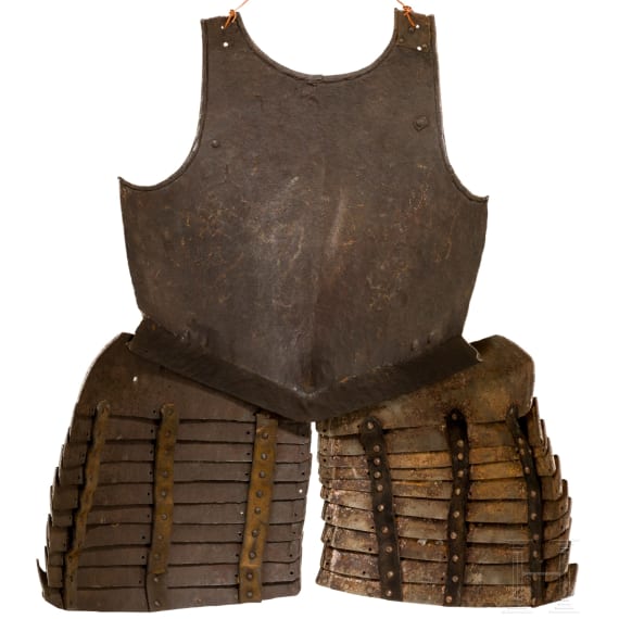 A Flemish pikeneer's breastplate with tassets, ca. 1620