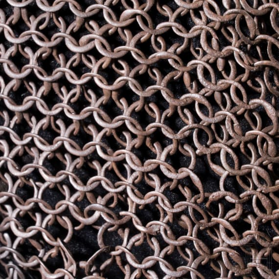 Chain mail coif, South-Eastern Europe, 16th/17th century