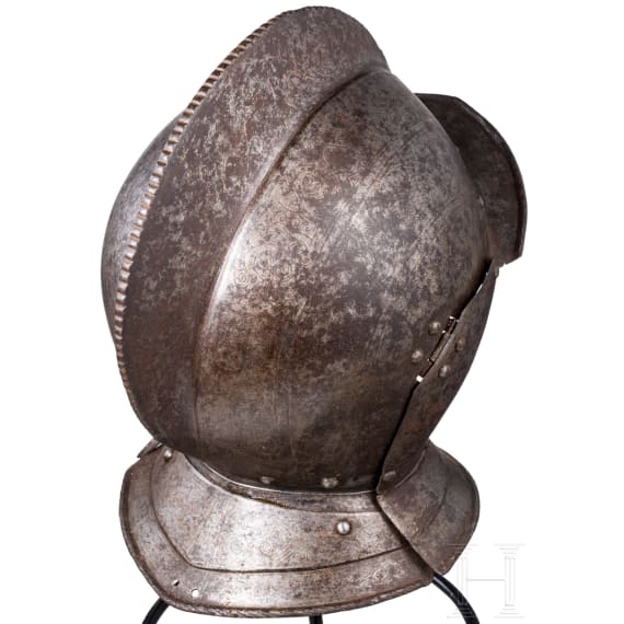 A South German Burgonet with etched decoration, circa 1570