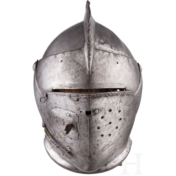A South German close tournament helmet, circa 1580