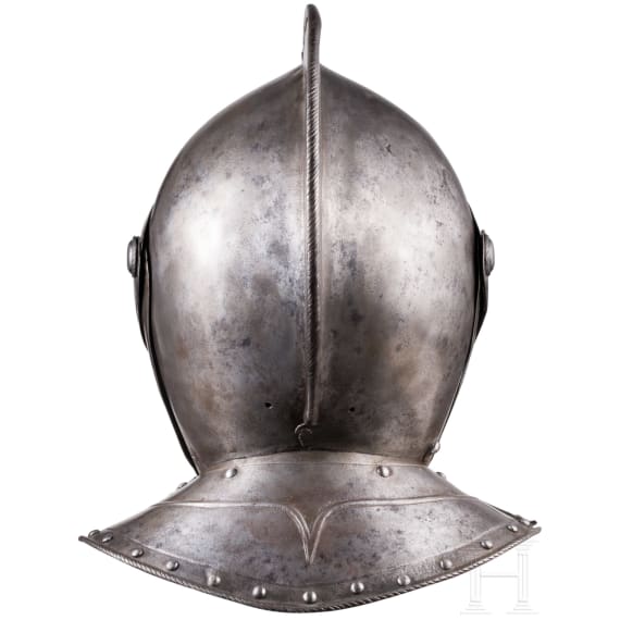 A French cuirassier officer's close helmet, ca. 1600