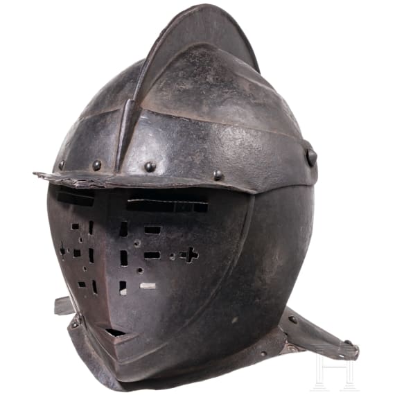 A German cuirassier's helmet, ca. 1620